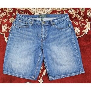 Lauren Jeans Co. Ralph Lauren High Rise Denim Shorts Women's Sz 10